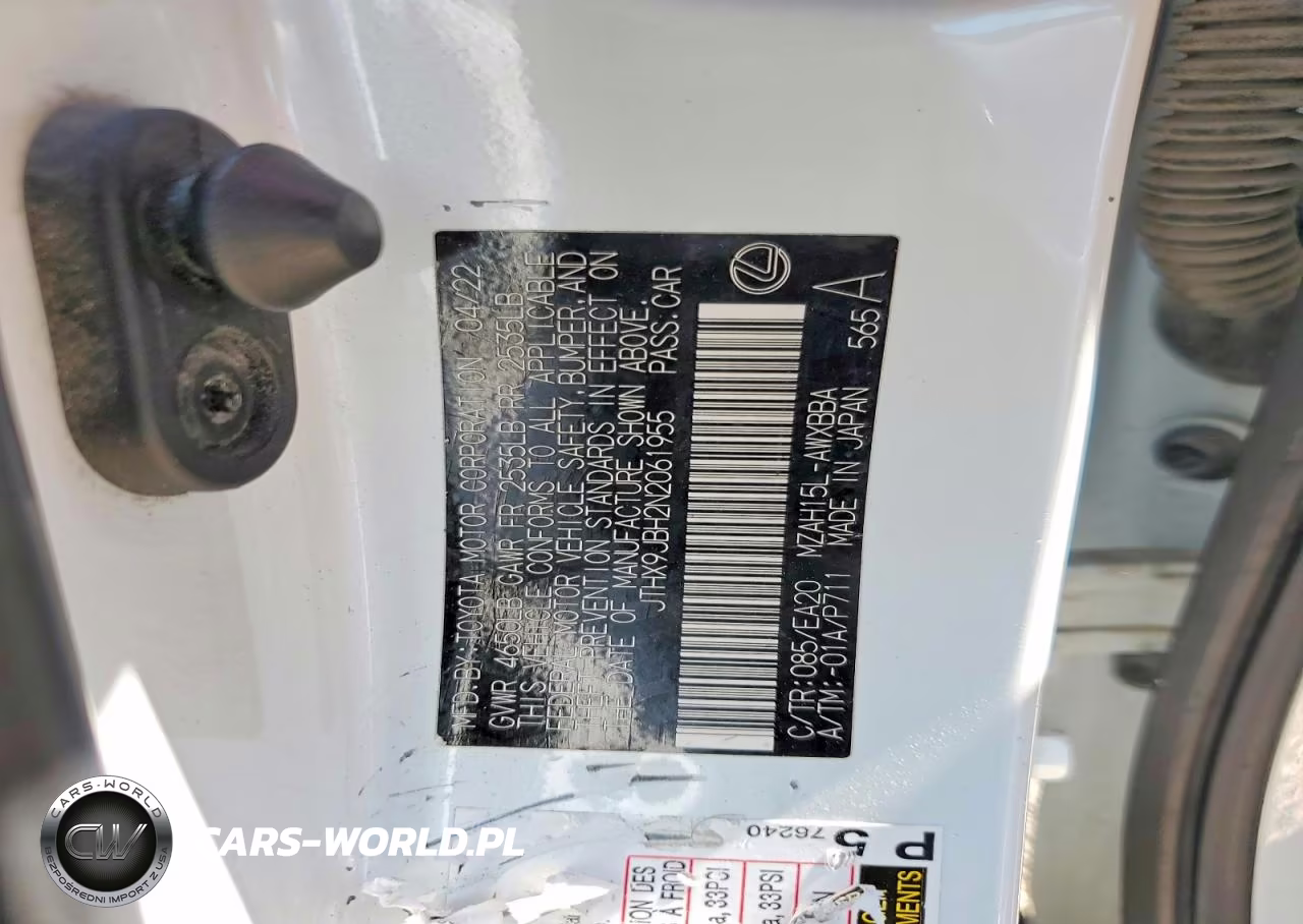 2022 Lexus Ux 250H Base VIN:JTHX9JBH2N2061955 - 14