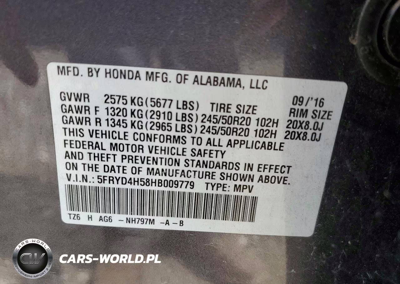 2017 Acura Mdx Technology VIN:5FRYD4H58HB009779 - 12
