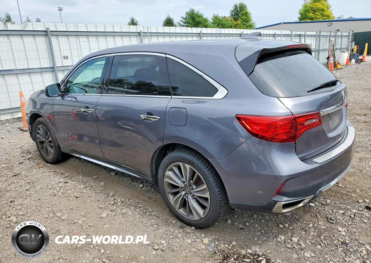 2017 Acura Mdx Technology VIN:5FRYD4H58HB009779 - 2