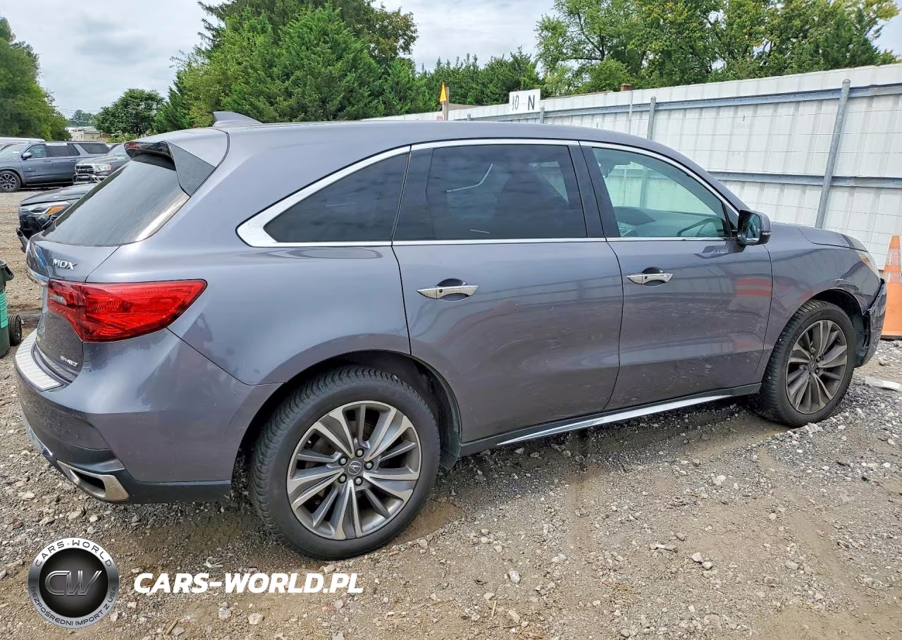2017 Acura Mdx Technology VIN:5FRYD4H58HB009779 - 3