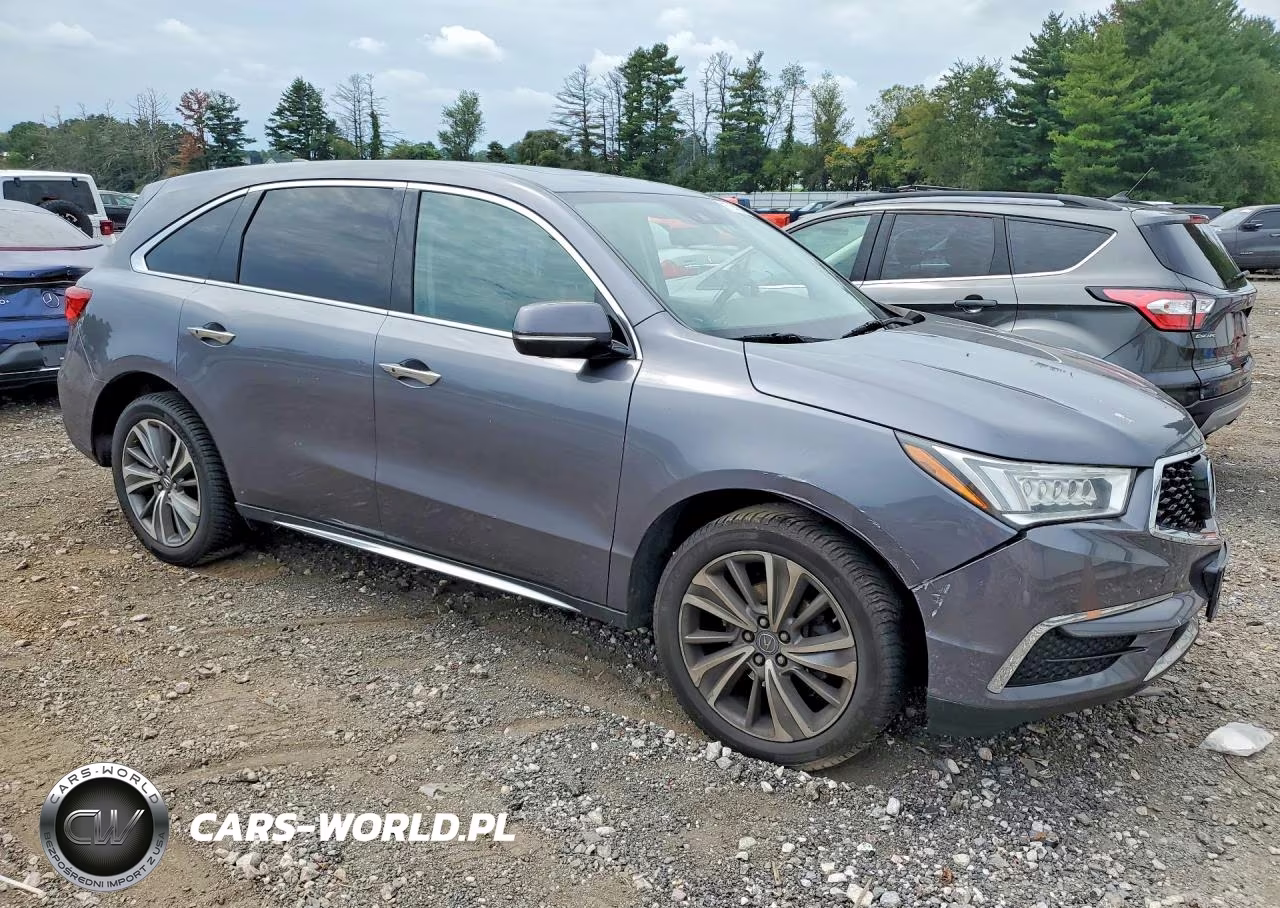2017 Acura Mdx Technology VIN:5FRYD4H58HB009779 - 4