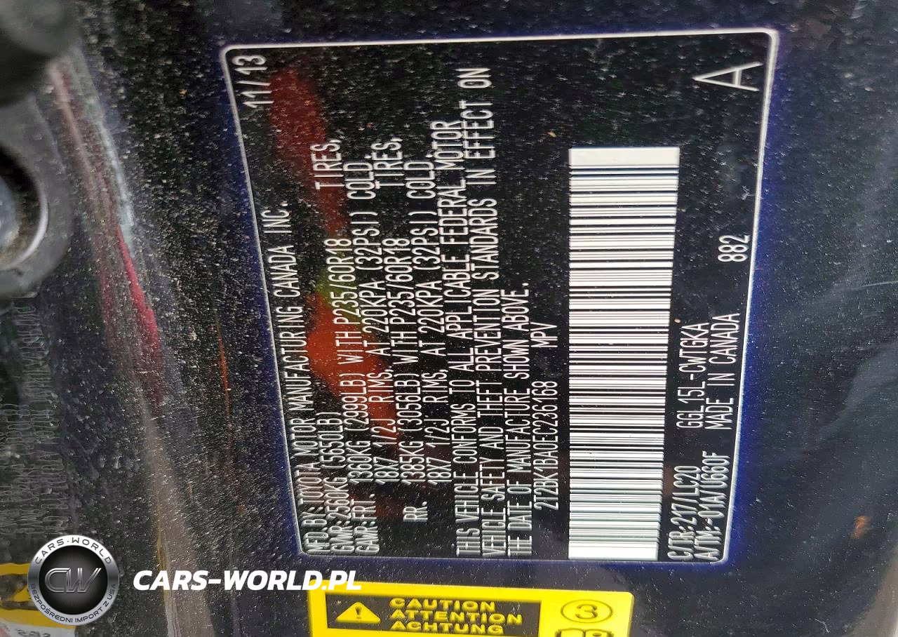 2014 Lexus Rx 350 Base VIN:2T2BK1BA0EC236168 - 13