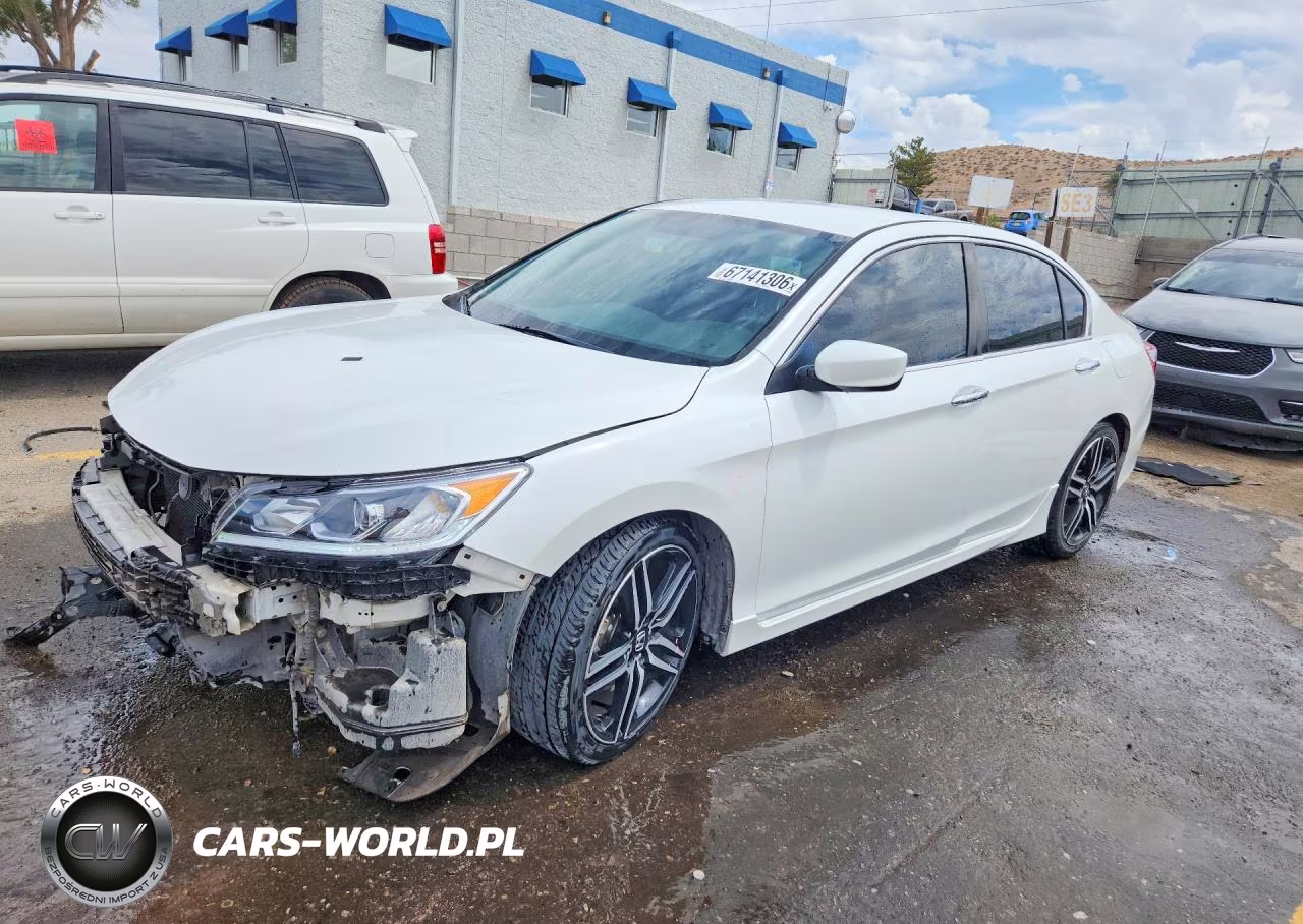 2016 Honda Accord Sport VIN:1HGCR2F54GA189338 - 1