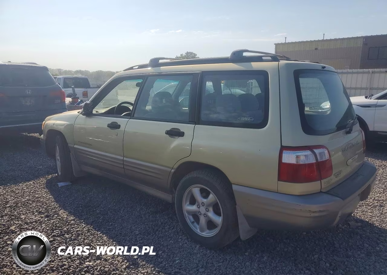 2002 Subaru Forester S VIN:JF1SF65562H754531 - 2