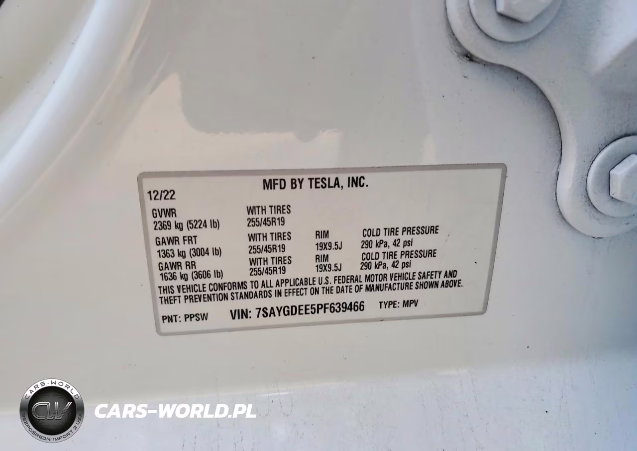 2023 Tesla Model Y VIN:7SAYGDEE5PF639466 - 13