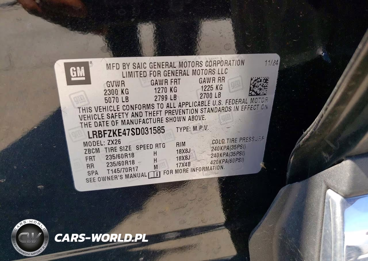 2025 Buick Envision Preferred VIN:LRBFZKE47SD031585 - 13