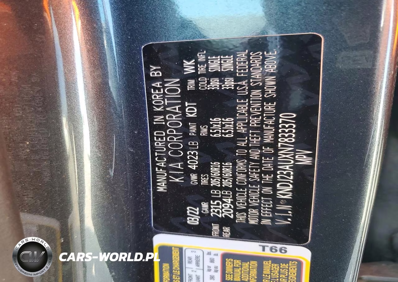 2022 Kia Soul Lx VIN:KNDJ23AUXN7833370 - 12