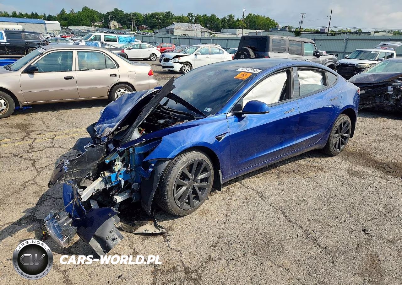 2021 Tesla Model 3 VIN:5YJ3E1EB7MF081004 - 1