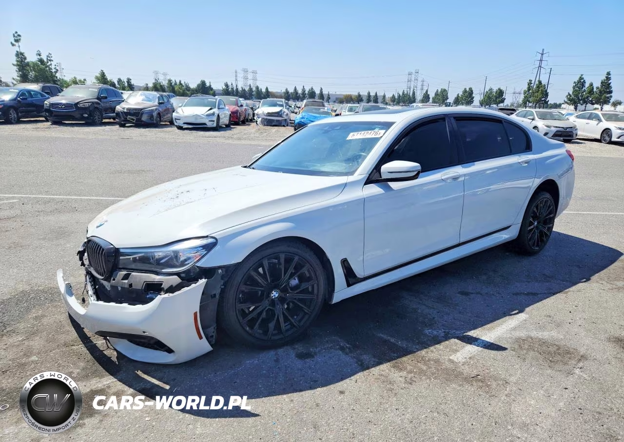 2019 BMW 740 I VIN:WBA7E2C55KB217440 - 1