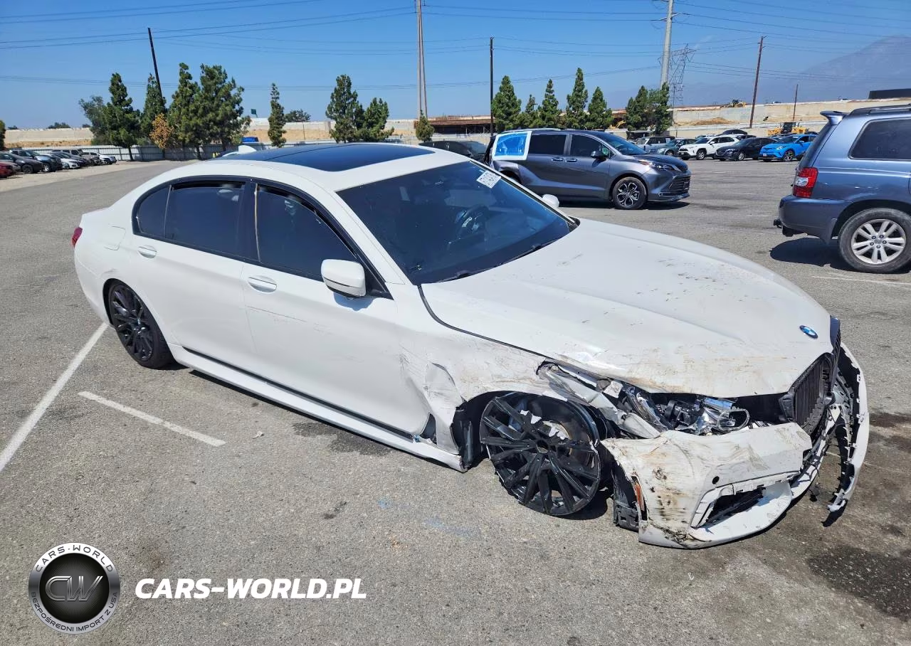 2019 BMW 740 I VIN:WBA7E2C55KB217440 - 4