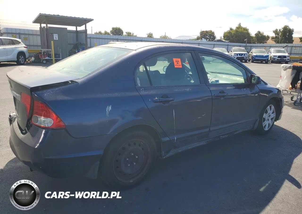 2009 Honda Civic Lx VIN:2HGFA16579H505124 - 3