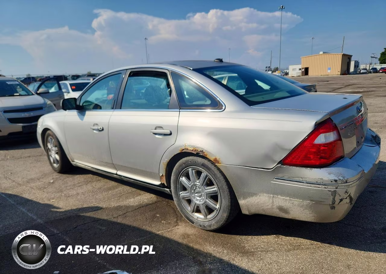 2007 Ford Five Hundred Sel VIN:1FAFP241X7G106144 - 2