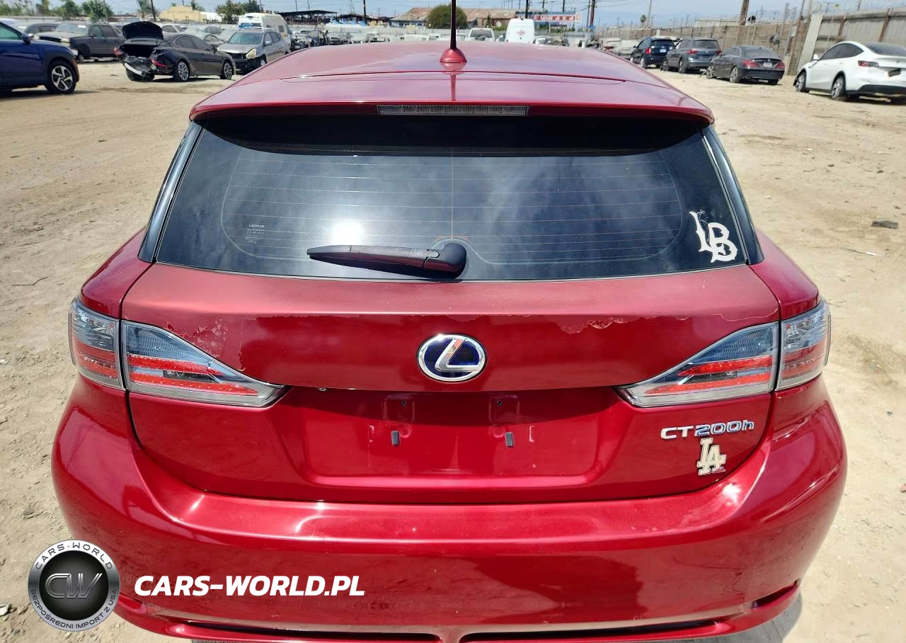 2012 Lexus Ct 200 VIN:JTHKD5BH2C2107829 - 6