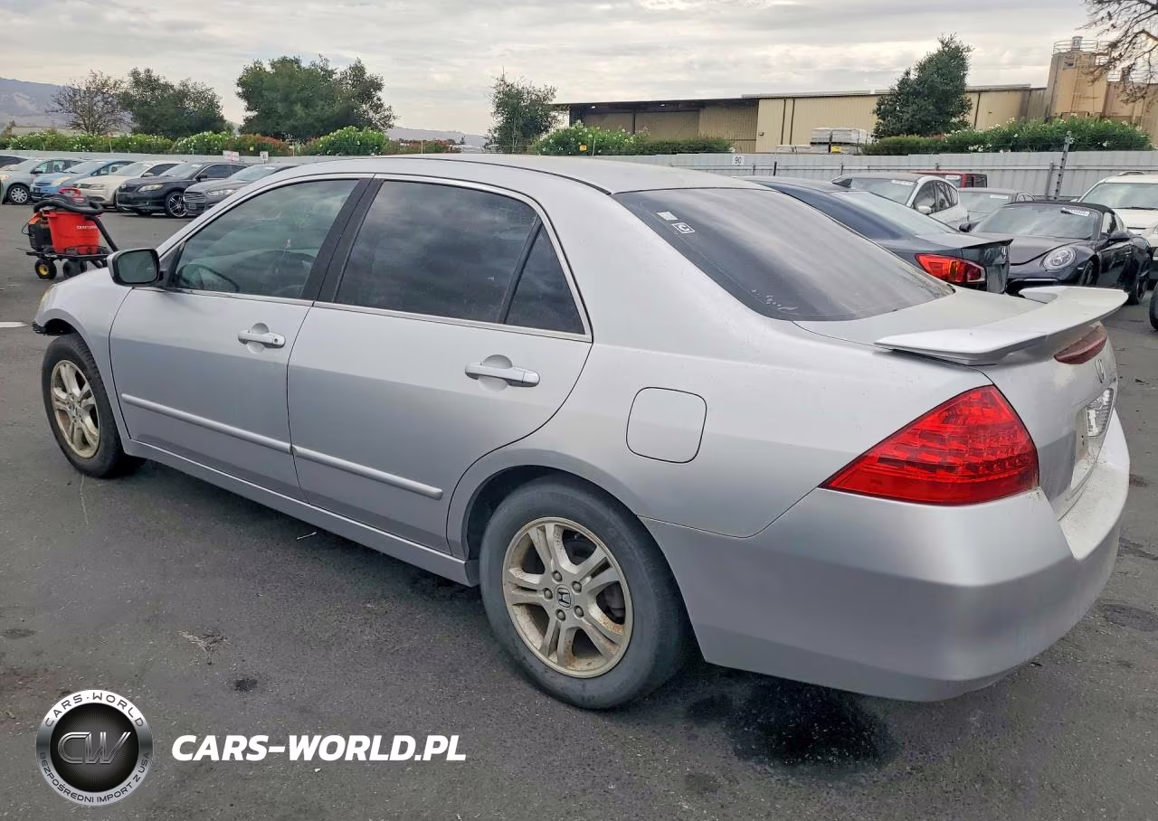 2007 Honda Accord Se VIN:JHMCM56327C008026 - 2