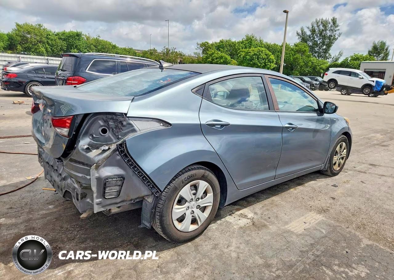 2016 Hyundai Elantra Se VIN:KMHDH4AE5GU637346 - 3