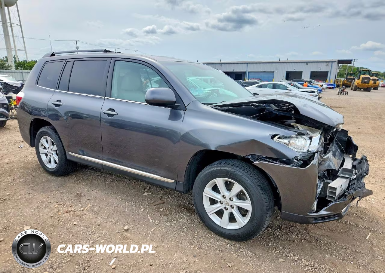 2013 Toyota Highlander Se VIN:5TDBK3EH2DS245467 - 4