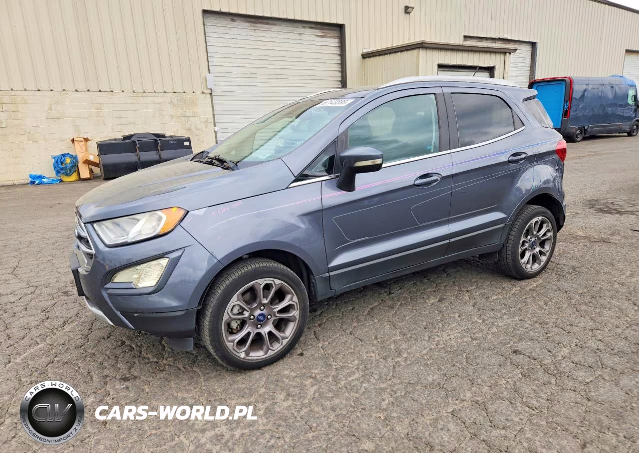 2018 Ford Ecosport Titanium VIN:MAJ6P1WL9JC206291 - 1
