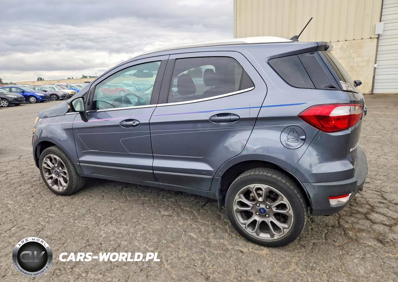 2018 Ford Ecosport Titanium VIN:MAJ6P1WL9JC206291 - 2