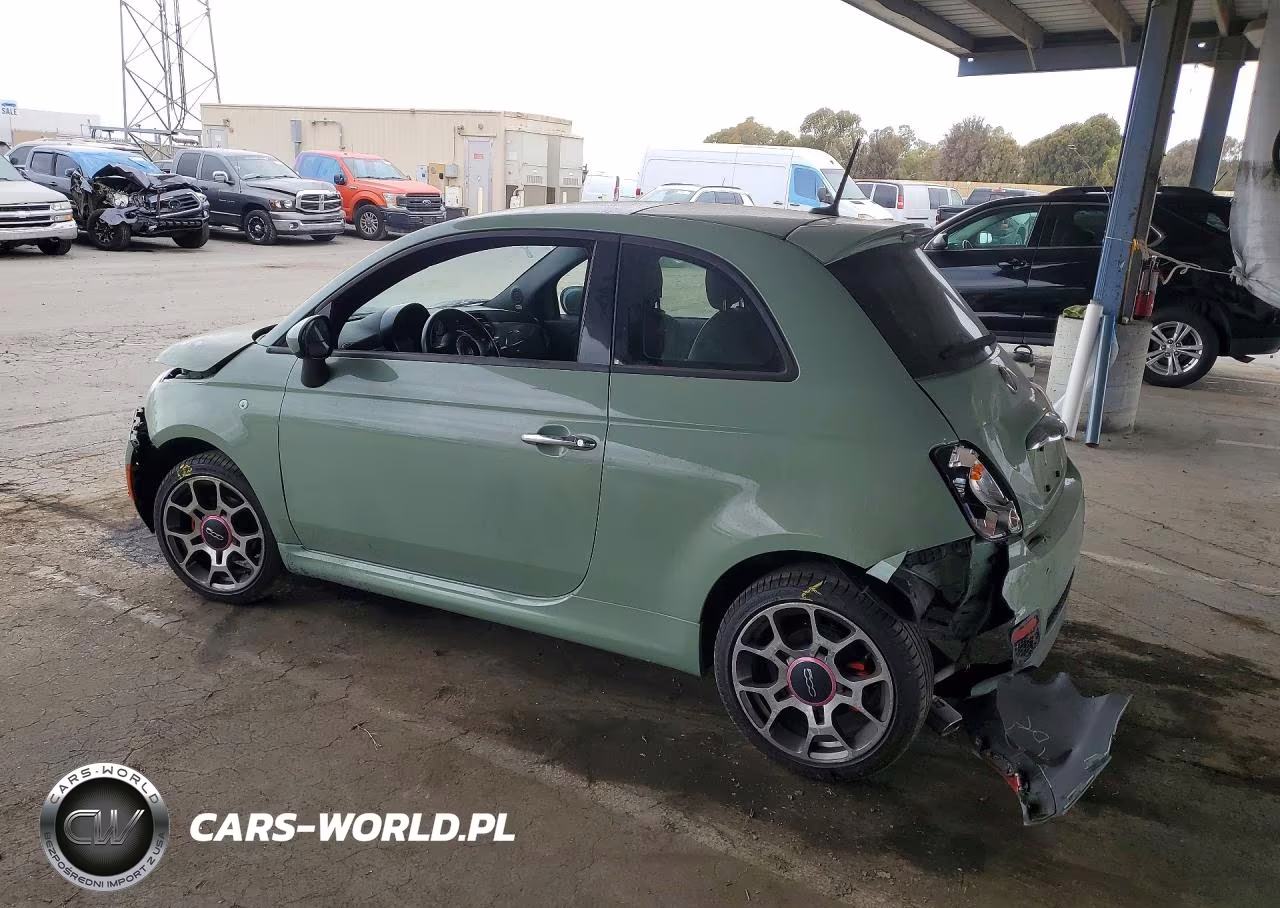 2013 Fiat 500 Sport VIN:3C3CFFBR7DT745092 - 2