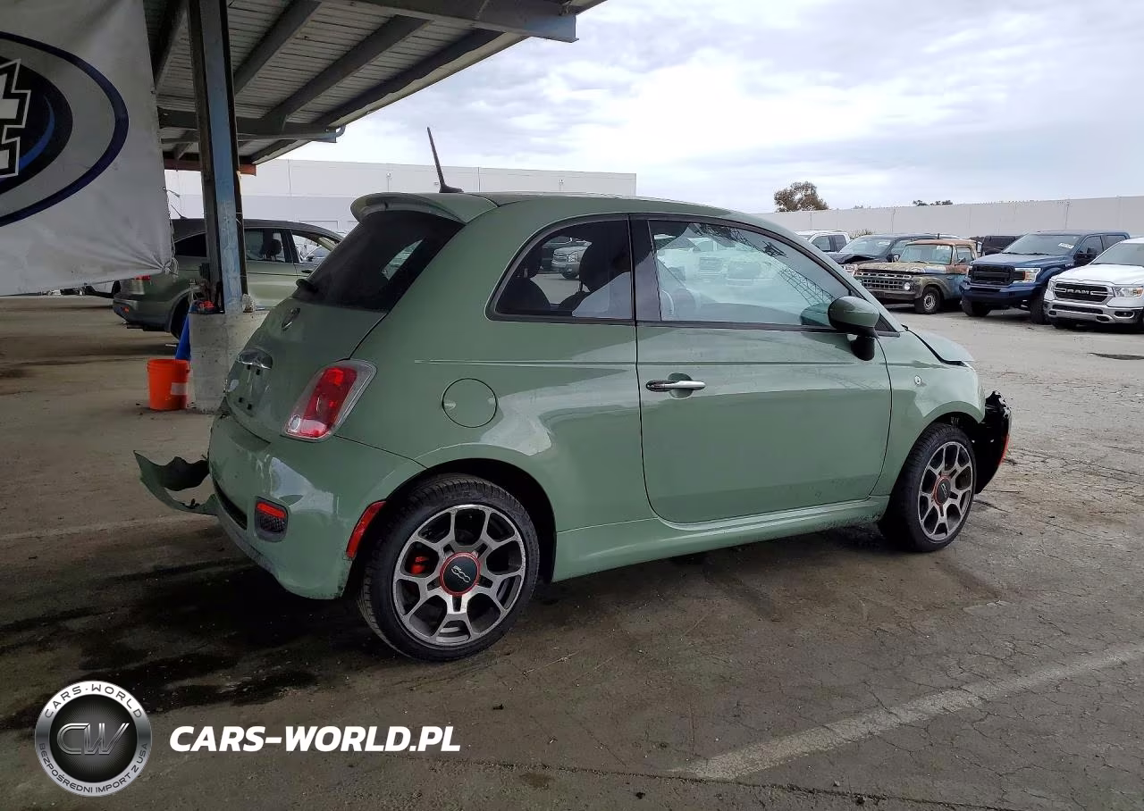 2013 Fiat 500 Sport VIN:3C3CFFBR7DT745092 - 3