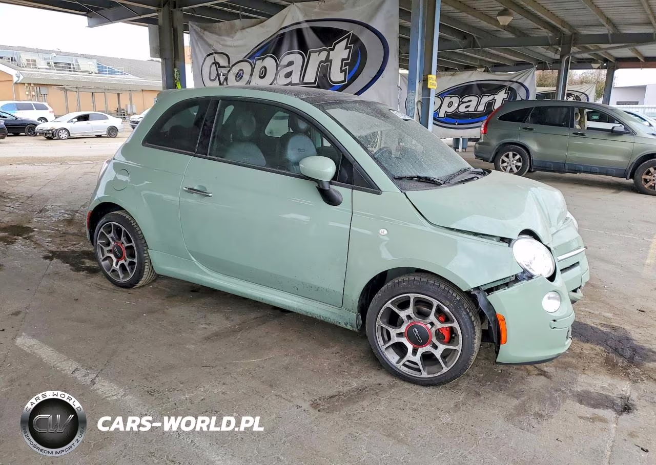 2013 Fiat 500 Sport VIN:3C3CFFBR7DT745092 - 4