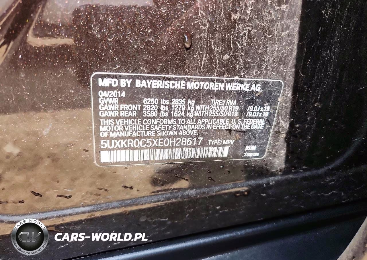 2014 BMW X5 xDrive35I VIN:5UXKR0C5XE0H28617 - 13