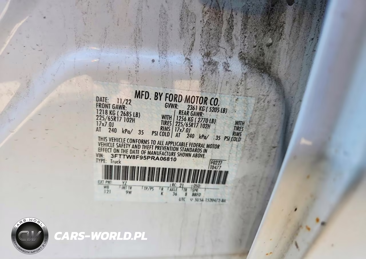2023 Ford Maverick Xl VIN:3FTTW8F95PRA06810 - 14