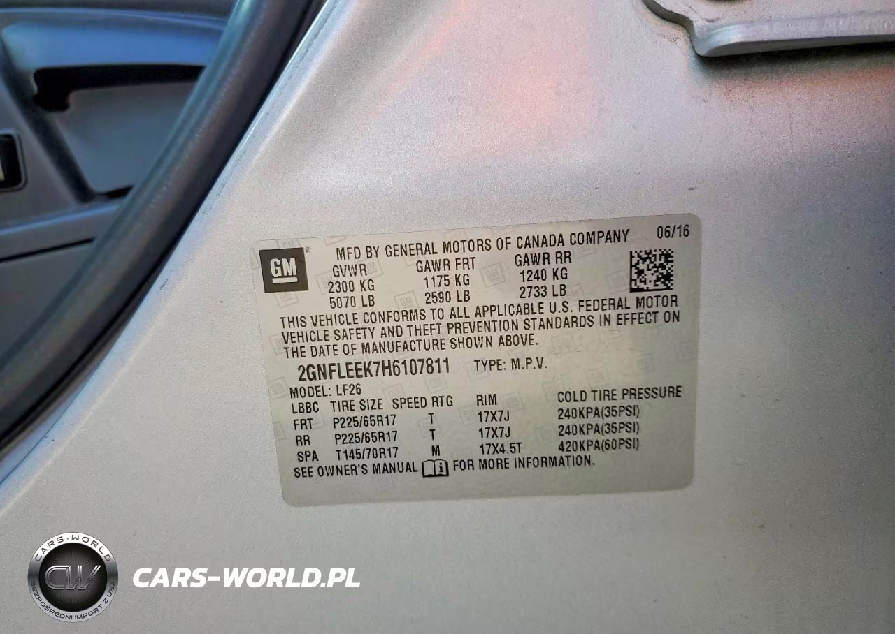 2017 Chevrolet Equinox Ls VIN:2GNFLEEK7H6107811 - 12