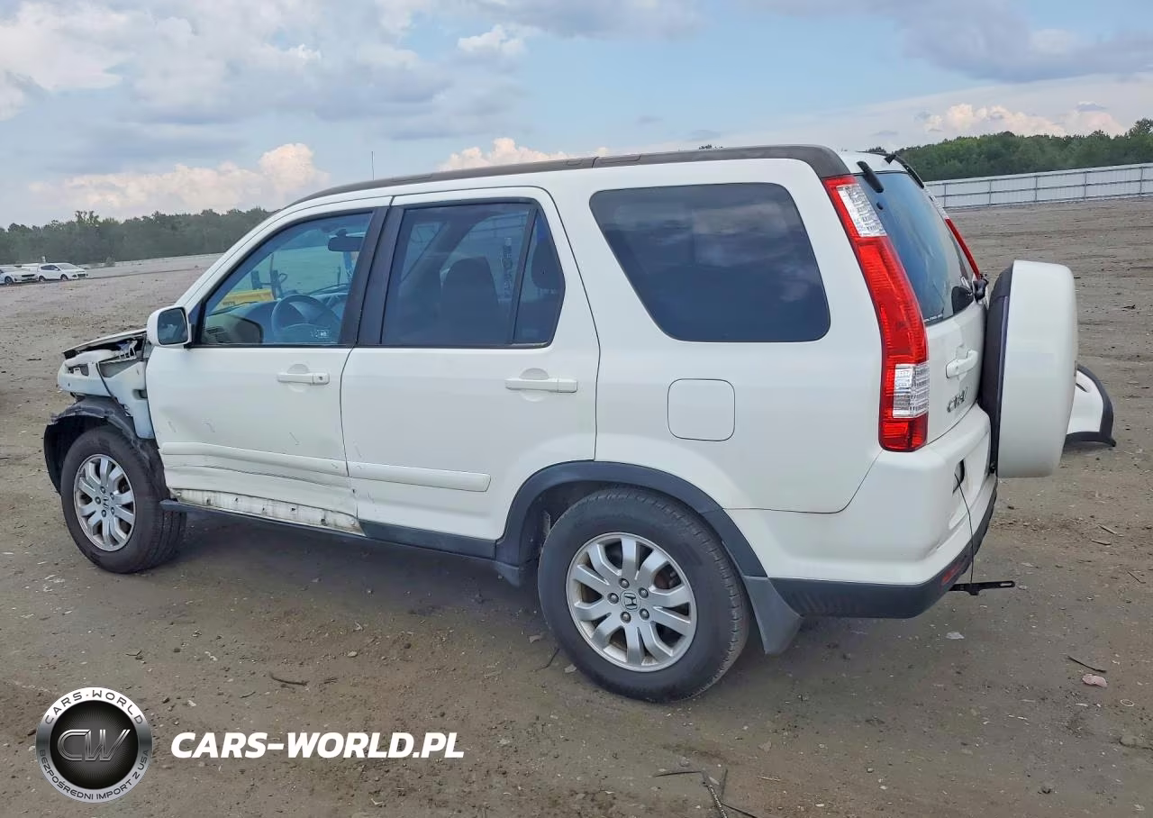 2006 Honda Cr-V Se VIN:SHSRD789X6U435523 - 2