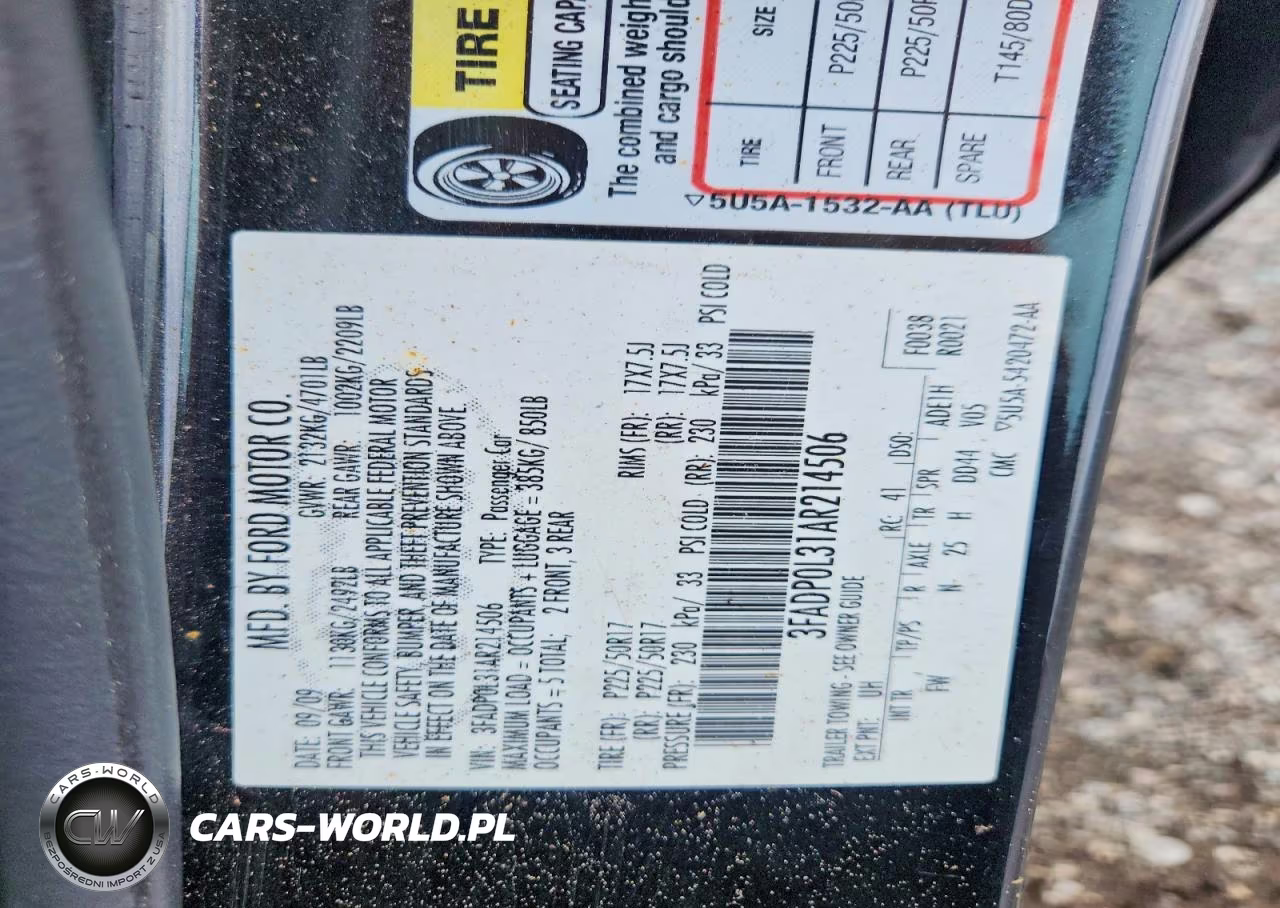 2010 Ford Fusion Hybrid VIN:3FADP0L31AR214506 - 12