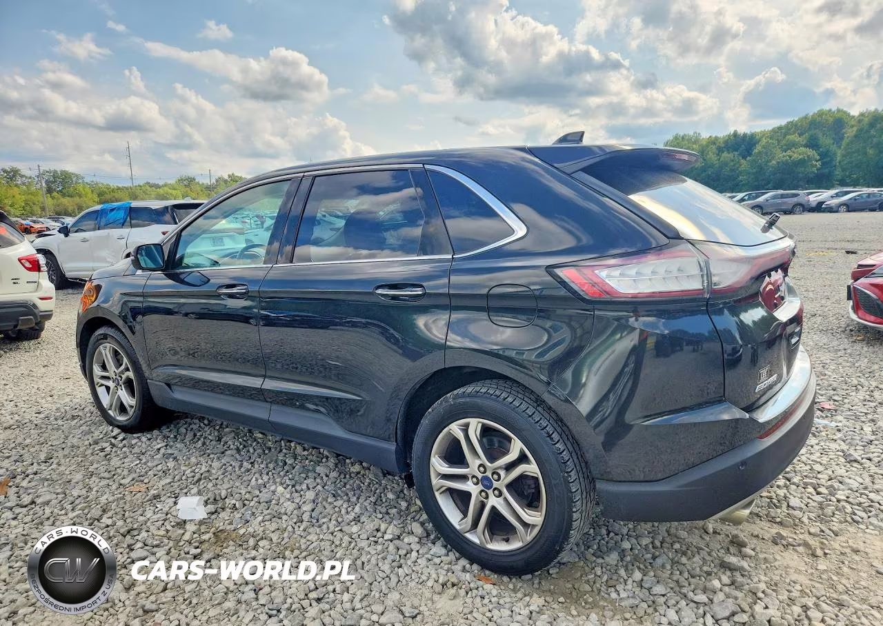 2015 Ford Edge Titanium VIN:2FMTK4K86FBB21832 - 2