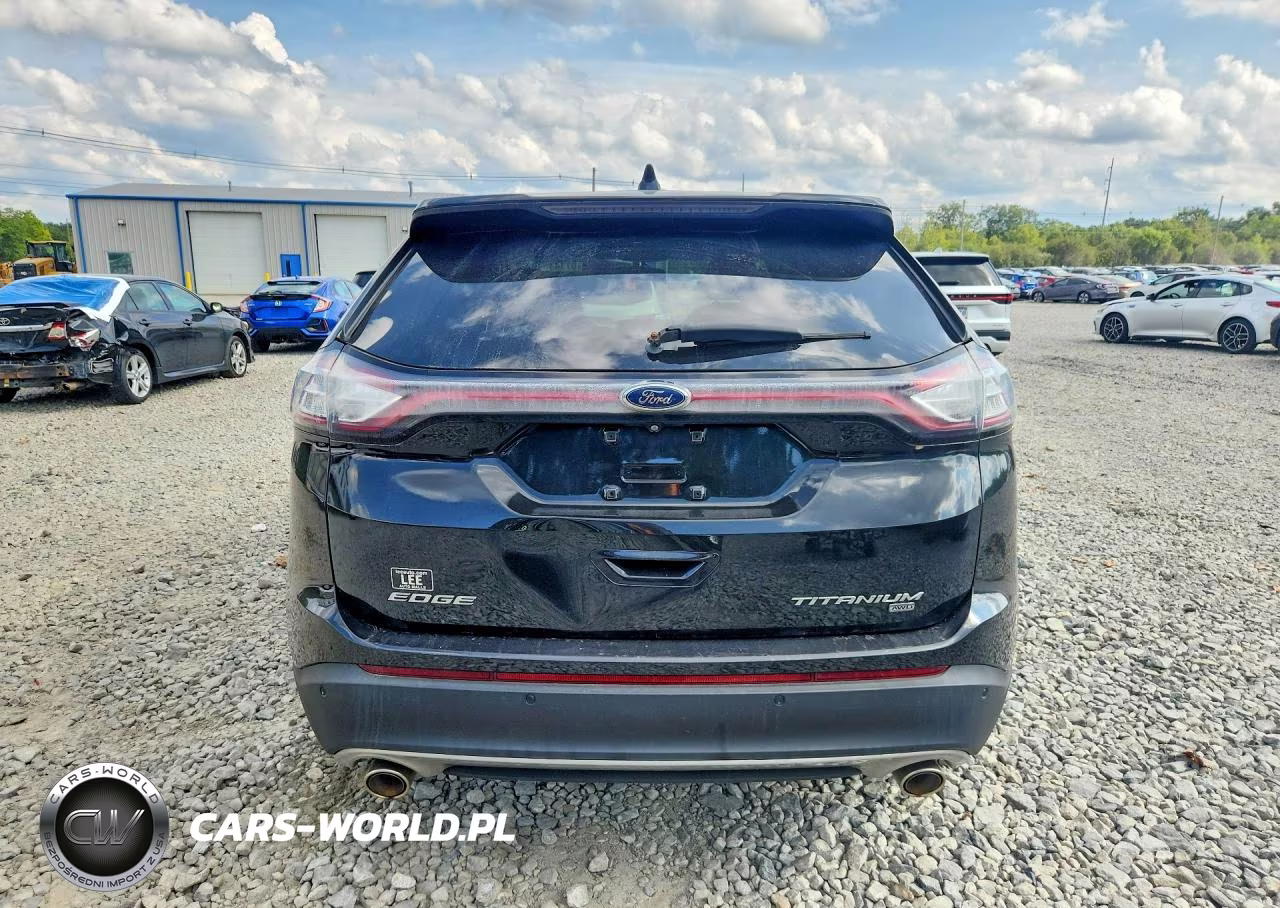 2015 Ford Edge Titanium VIN:2FMTK4K86FBB21832 - 6