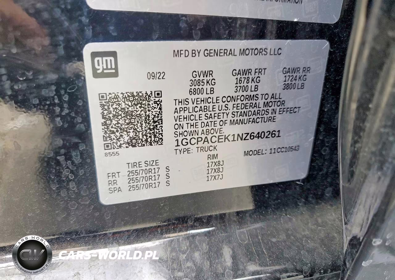 2022 Chevrolet Silverado C1500 Lt VIN:1GCPACEK1NZ640261 - 12