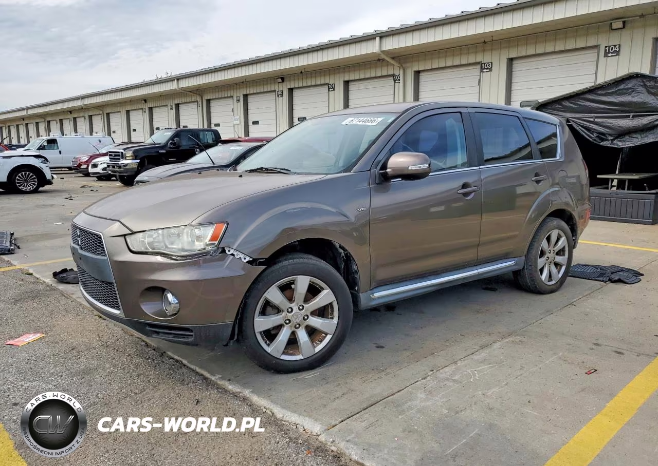 2012 Mitsubishi Outlander Gt VIN:JA4JS4AXXCU030860 - 1