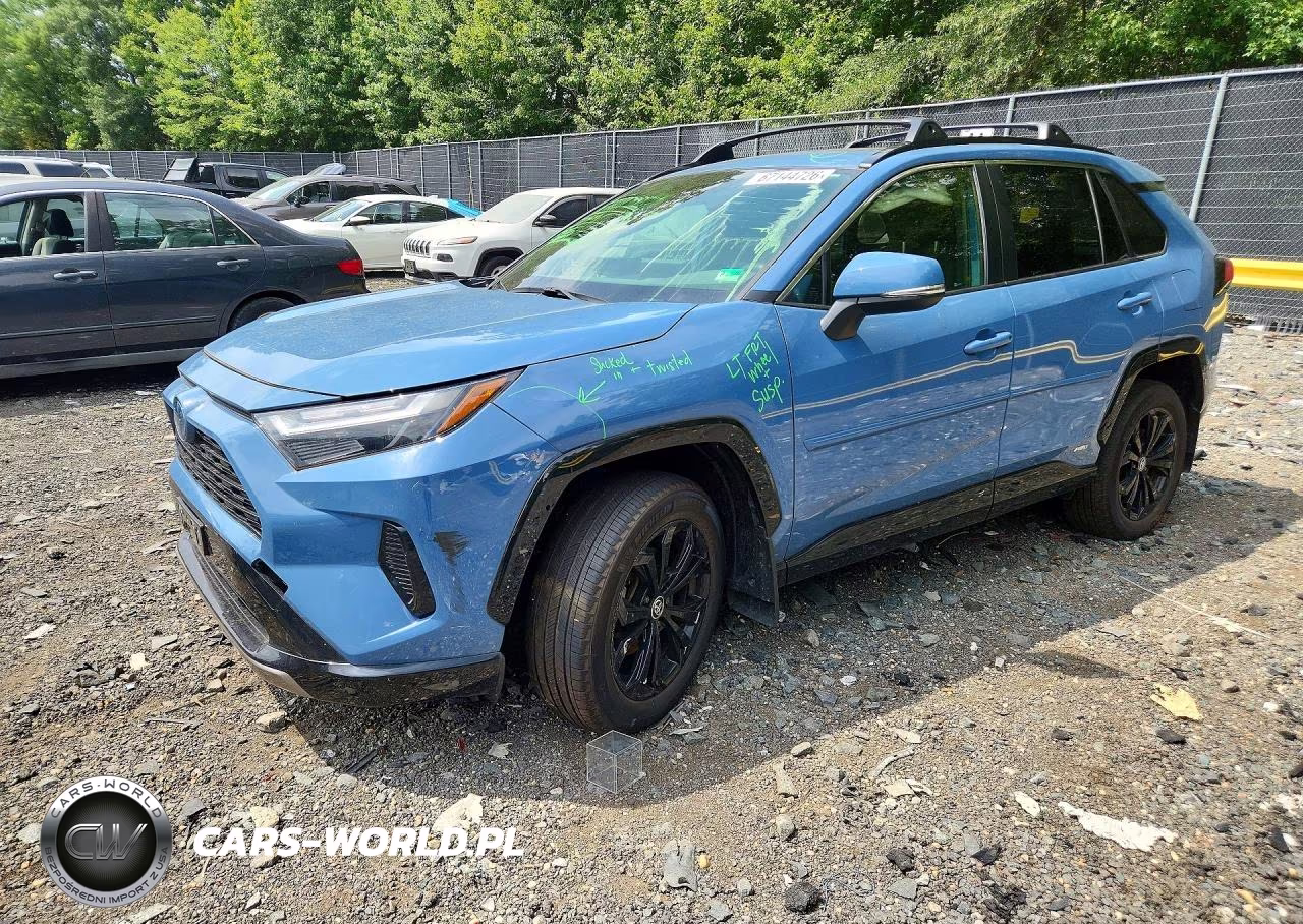2022 Toyota Rav4 Se VIN:JTM16RFVXND066274 - 1