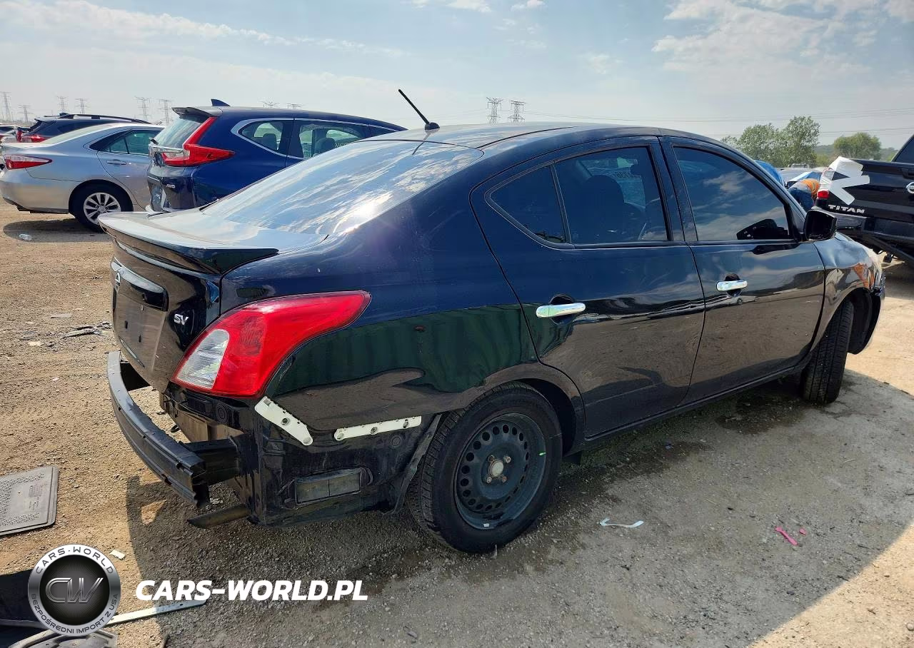 2019 Nissan Versa Sv VIN:3N1CN7AP6KL847276 - 3