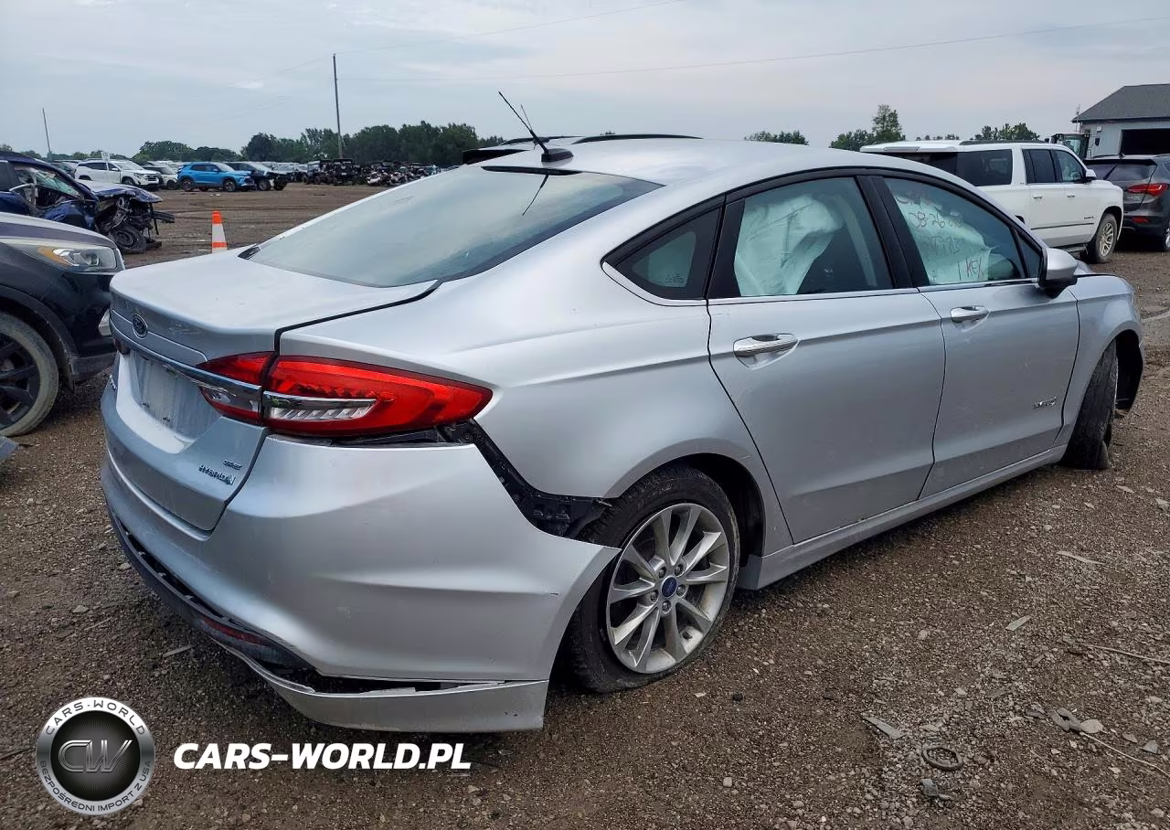 2017 Ford Fusion Se Hybrid VIN:3FA6P0LU0HR187973 - 3