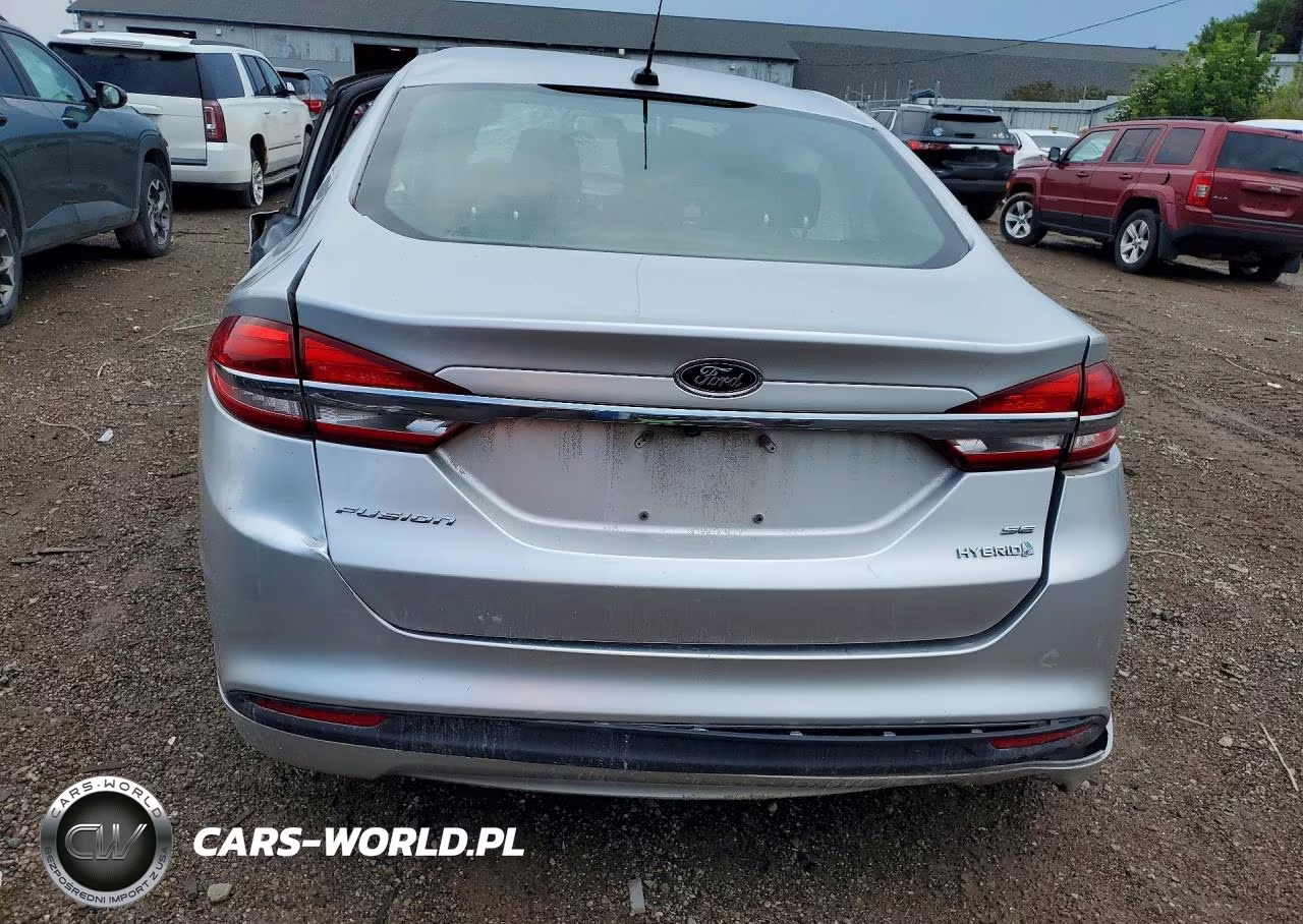 2017 Ford Fusion Se Hybrid VIN:3FA6P0LU0HR187973 - 6
