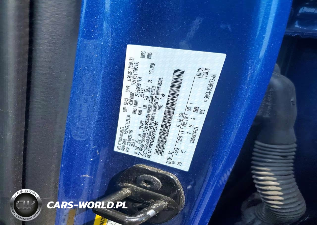 2023 Ford F150 Supercrew VIN:1FTFW1E52PKE53702 - 13