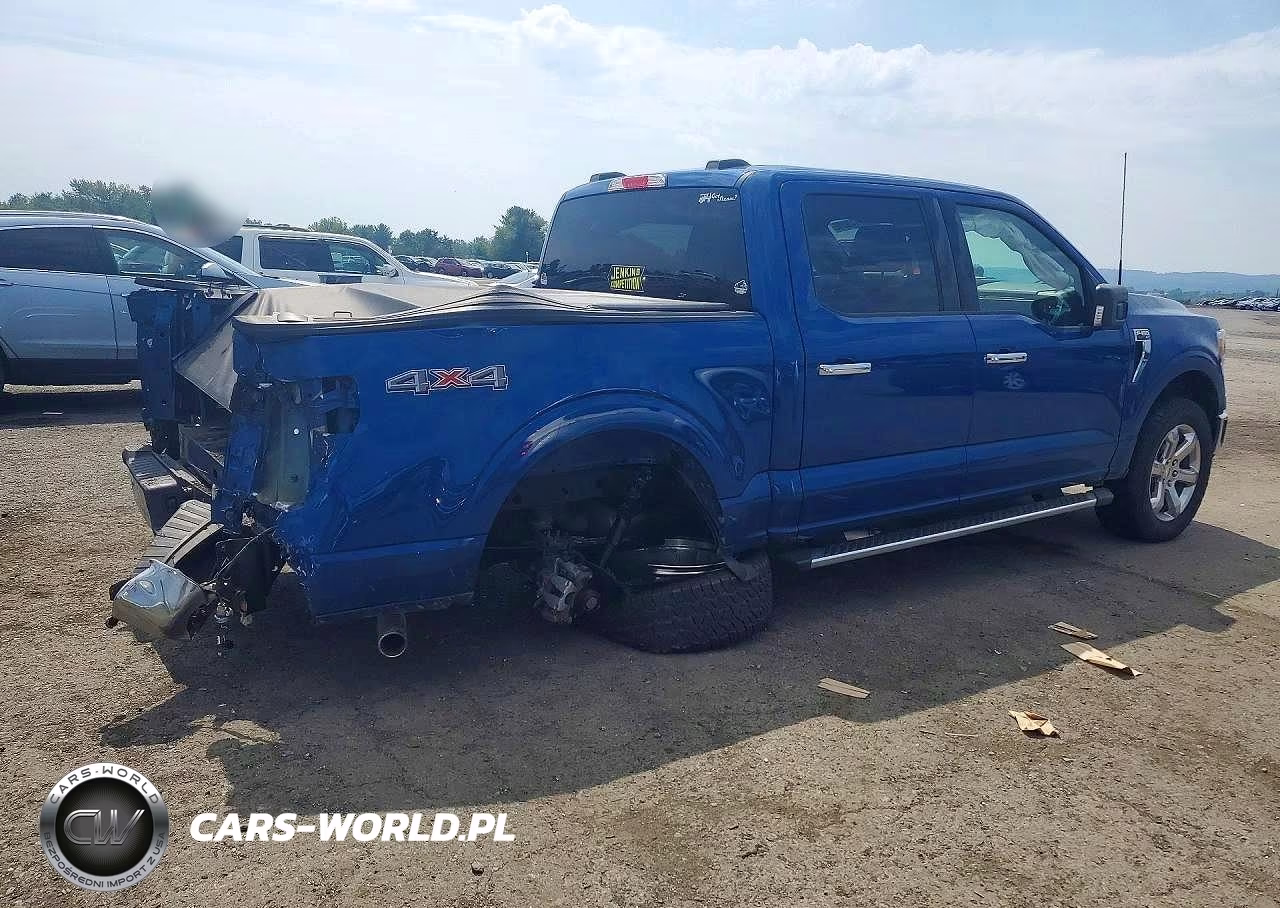 2023 Ford F150 Supercrew VIN:1FTFW1E52PKE53702 - 3