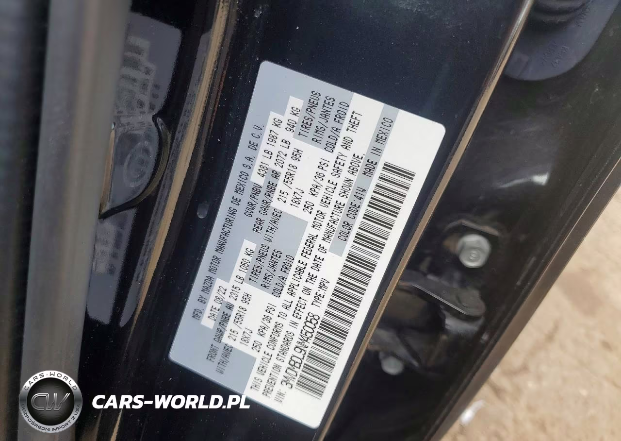 2022 Mazda Cx-30 Premium VIN:3MVDMBDL9NM450058 - 13
