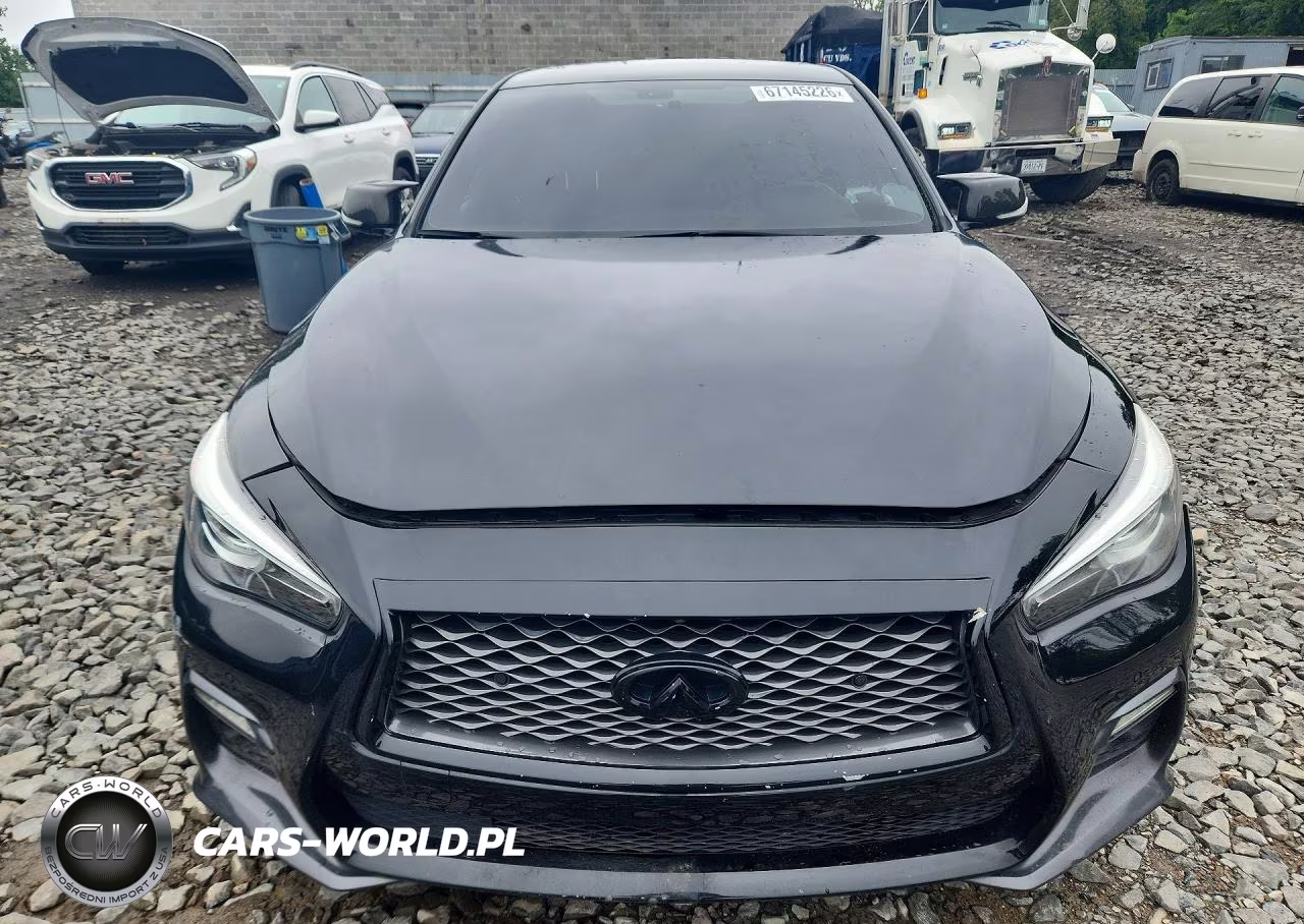 2018 Infiniti Q50 Red Sport 400 VIN:JN1FV7ARXJM700039 - 5