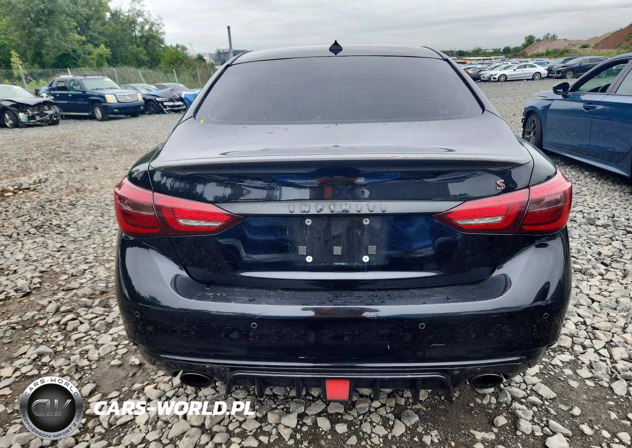 2018 Infiniti Q50 Red Sport 400 VIN:JN1FV7ARXJM700039 - 6