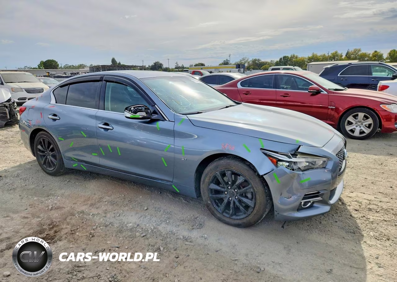 2014 Infiniti Q50 Premium VIN:JN1BV7AR8EM690924 - 4