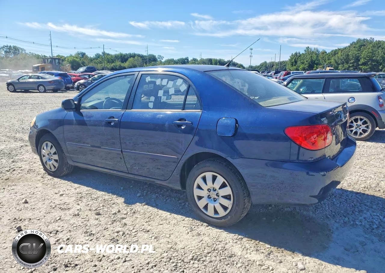 2004 Toyota Corolla Le VIN:2T1BR32E74C256284 - 2