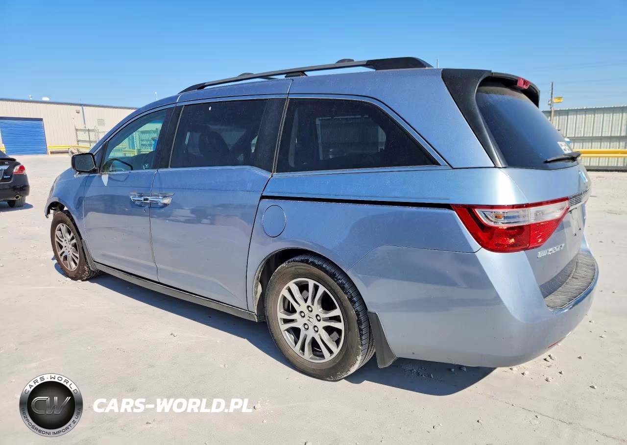 2012 Honda Odyssey Exl VIN:5FNRL5H63CB130994 - 2