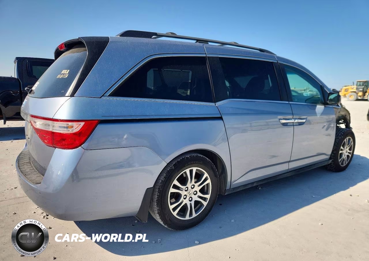 2012 Honda Odyssey Exl VIN:5FNRL5H63CB130994 - 3