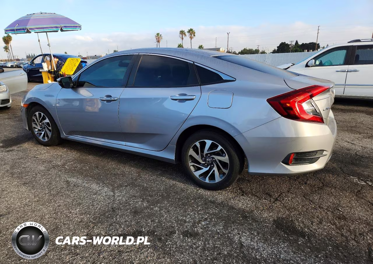 2016 Honda Civic Ex VIN:2HGFC2F70GH567589 - 2