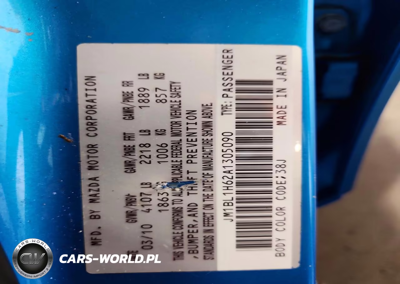 2010 Mazda 3 S VIN:JM1BL1H62A1305090 - 12