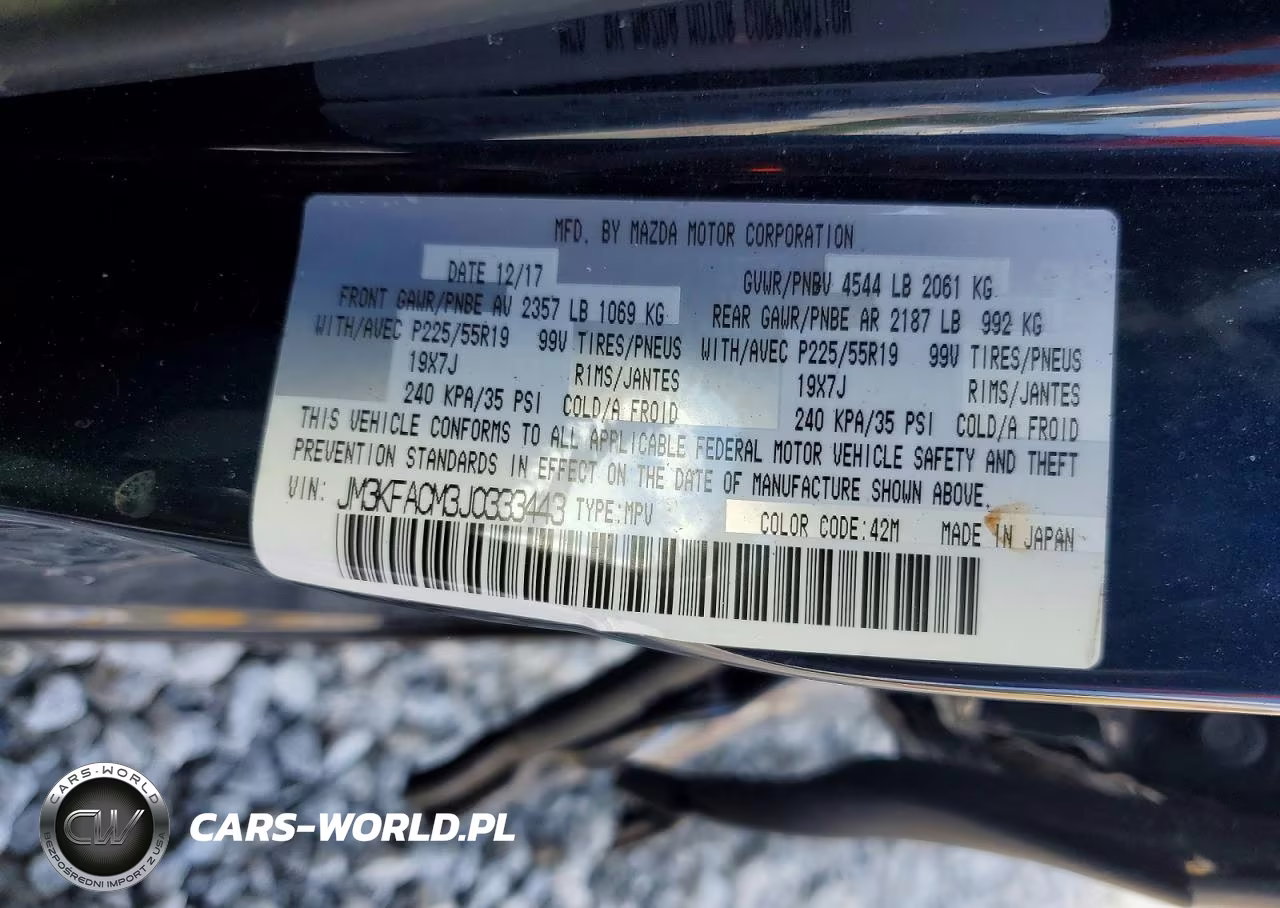2018 Mazda Cx-5 Touring VIN:JM3KFACM3J0333443 - 13